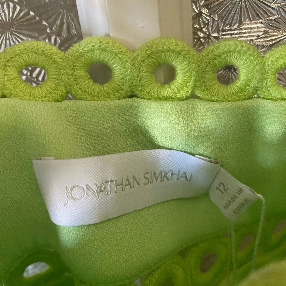 NWT Jonathan Simkhai Sevilla Sleeveless Midi Dress Size 12